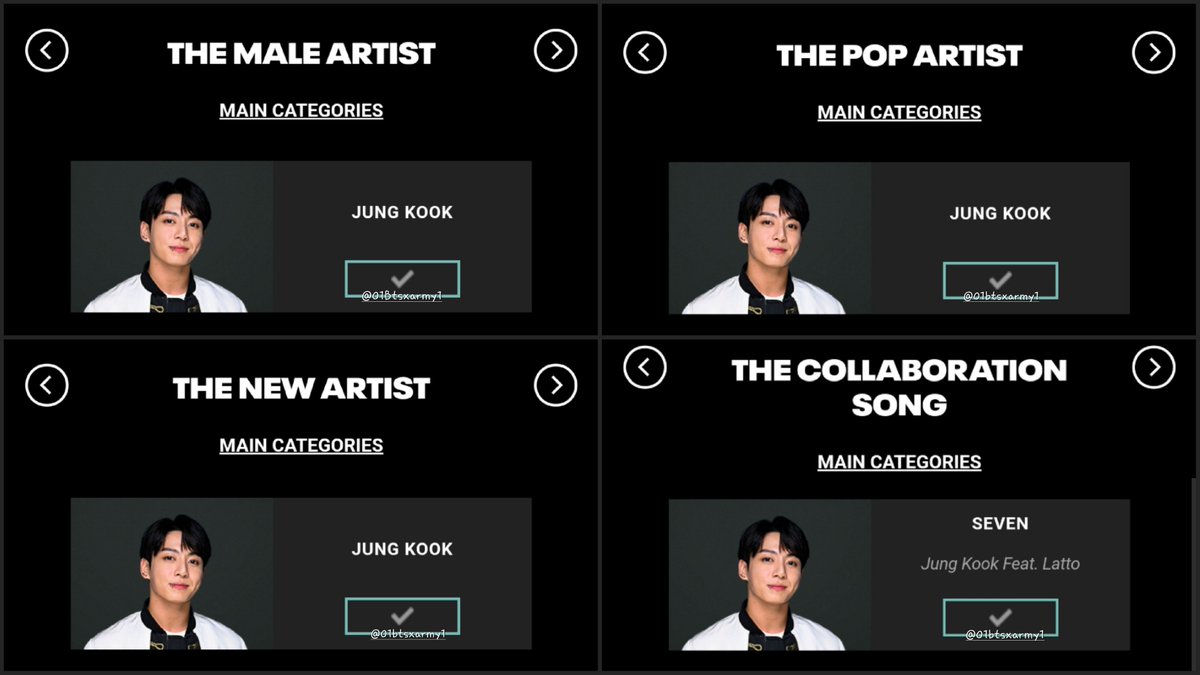 01Btsxarmy1's tweet photo. [🔔] 2023 PCAs

We can't see the current votes. Make sure to vote daily with all your emails before reset at 2PM KST (1 vote/category/account)!

🏆The Male Artist
🏆The Pop Artist
🏆The New Artist
🏆The Collaboration Song

🗳: https://t.co/4xS98Jq3Yv
❓️: https://t.co/alOFF61kaK https://t.co/2UCuyVtNe9