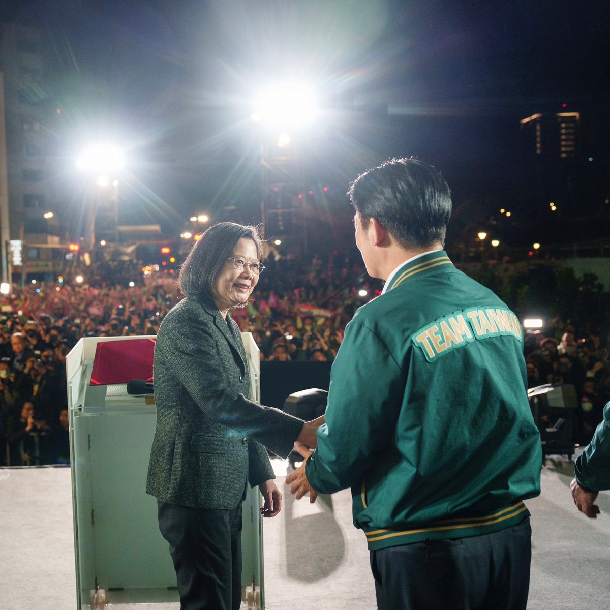 I want to congratulate the people of #Taiwan for another successful democratic election, &amp; <a href="/ChingteLai/">賴清德Lai Ching-te</a> &amp; <a href="/bikhim/">Bi-khim Hsiao 蕭美琴</a> on their win.
And a special thanks to our allies &amp; like-minded partners for the kind messages. We look forward to upholding our shared democratic values together.