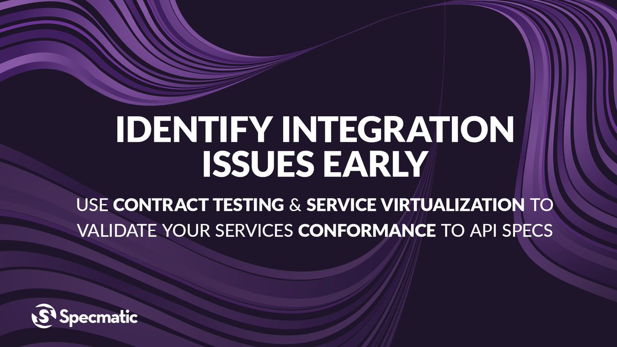 specmatic's tweet image. To identify #microservices integration issues early, generate contract tests and stub out downstream dependencies for #ServiceVirtualization.

Watch demo: youtube.com/watch?v=KWCnTi…

#ContractTesting #IntegrationIssues #APIspecs #CDD #Specmatic