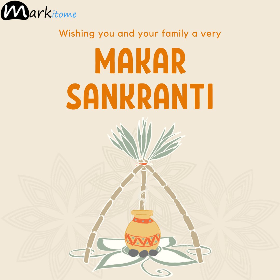 MarkitomeDM's tweet photo. Wishing you a soaring Sankranti filled with joy and prosperity! ✨🪁 Embrace new heights with Markitome, where every digital dream takes flight. Happy Makar Sankranti! 🌾🎉 #MarkitomeMagic #SankrantiCelebration #HappySankranthi https://t.co/3a4yVps5A4
