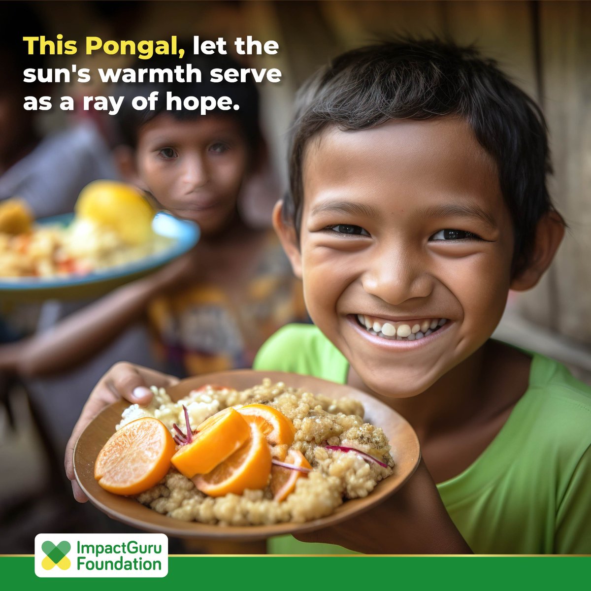 This Pongal, let the auspicious occasion dissolve sorrows and usher in the light of hope and joy.

#ImpactGuruFoundation #ChildCare #HappyPongal #Nurticure #DonateNow #HealthCare #HealthBharatHappyBharat