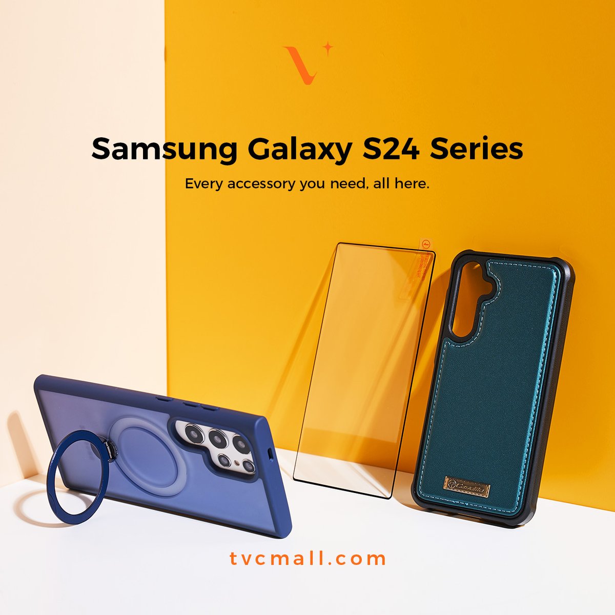 tvcmall_com's tweet image. Excitement is building up as we count down the days to the launch of the Samsung Galaxy S24 series! 📱 Explore the latest accessories on TVCMALL and gear up for your business. 🔥 
Click Here: bit.ly/48mq13z
#SamsungGalaxyS24 #phoneaccessory