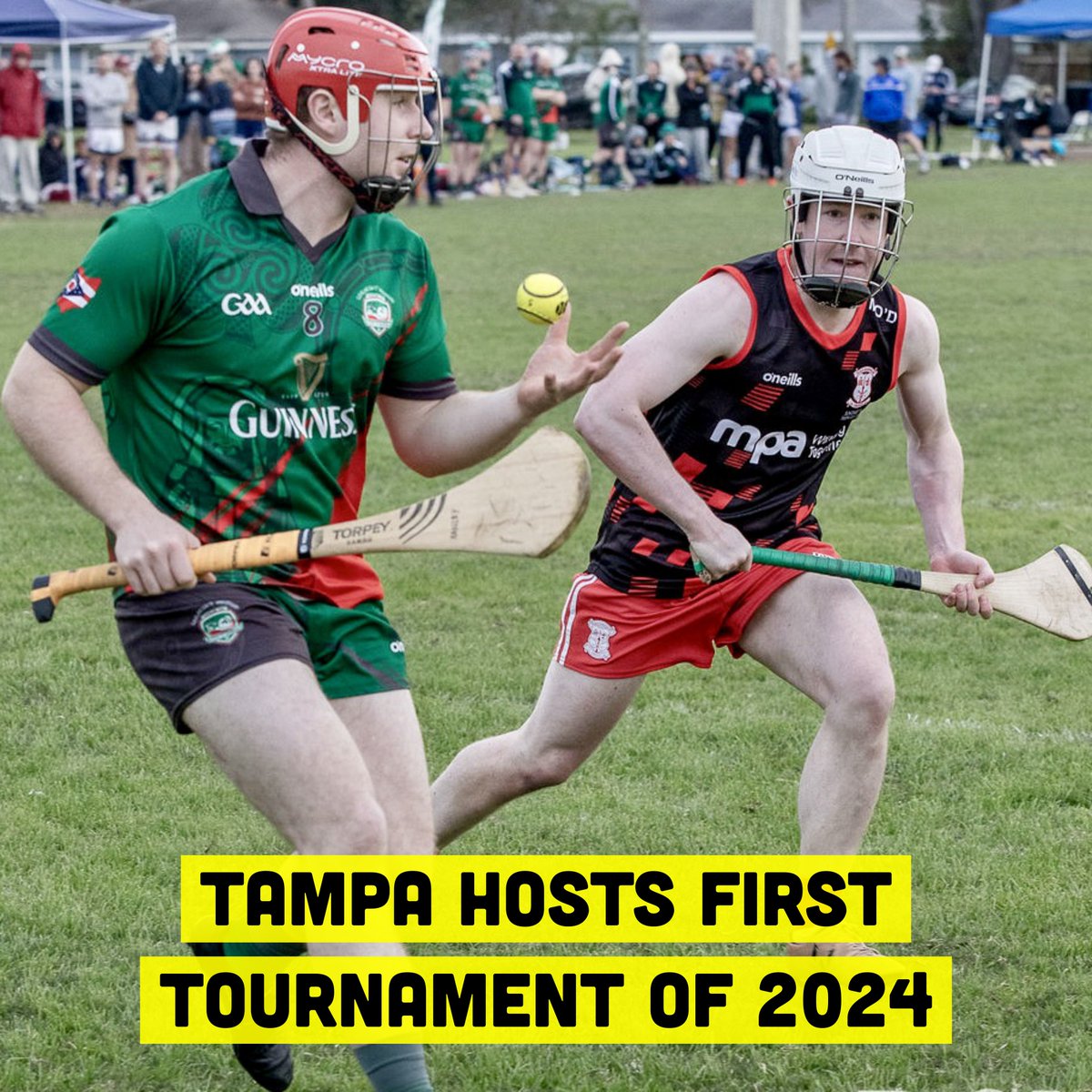 The first hurling tournament of 2024 was hosted by Tampa Bay GAA this weekend. Clubs across North America travelled to the Sunshine State for a great weekend of hurling and camogie!

More: instagram.com/p/C2Gn0C-My60/…

Photo Credit: <a href="/DSMsportsmktg/">DSM Sports Marketing Agency</a>