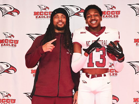After a great visit thanks to @CoachSewellNCCU I am extremely blessed to say I have received my first d1 offer from <a href="/NCCU_Football/">NC CENTRAL FB | 🦅🏆🦅</a> 🦅<a href="/CoachWhitt72/">Steven Whitt</a> <a href="/jimmyupchurch/">Jimmy upchurch</a> <a href="/Luke_Bowen89/">Luke Bowen</a> <a href="/weststokesfb/">West Stokes Football</a> <a href="/RecruitWSfball/">West Stokes Football Recruiting</a>