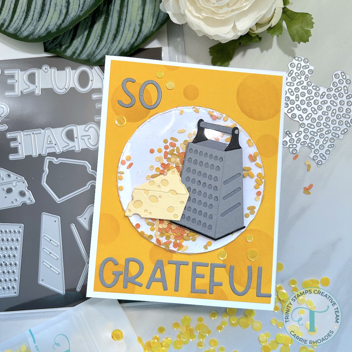 carrie_rhoades's tweet photo. Cheesy Greeting Card with Shaker #cardmaking https://t.co/0EUBLEPk8k via @YouTube https://t.co/xkb44vS2o5