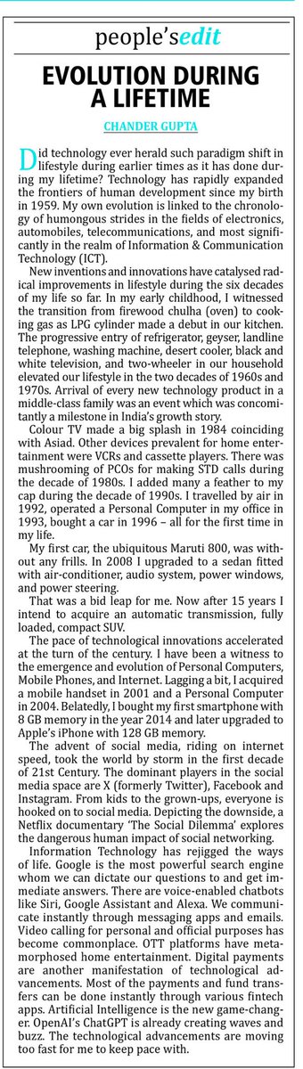 CHANDER_GUPTA's tweet photo. Today in ⁦@oheraldogoa⁩ https://t.co/4eHpGeFPox