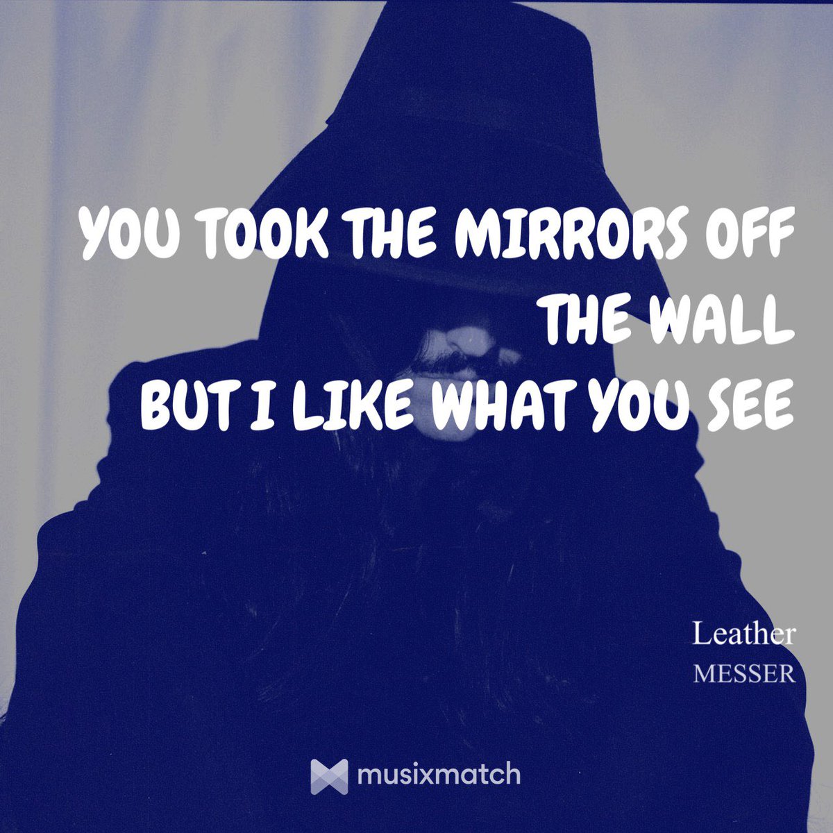 lovelycadence2's tweet photo. 𝘓𝘦𝘢𝘵𝘩𝘦𝘳 #whoismesser #Messer #mitchgrassi #leather #Musixmatch https://t.co/KLZr4kkdId