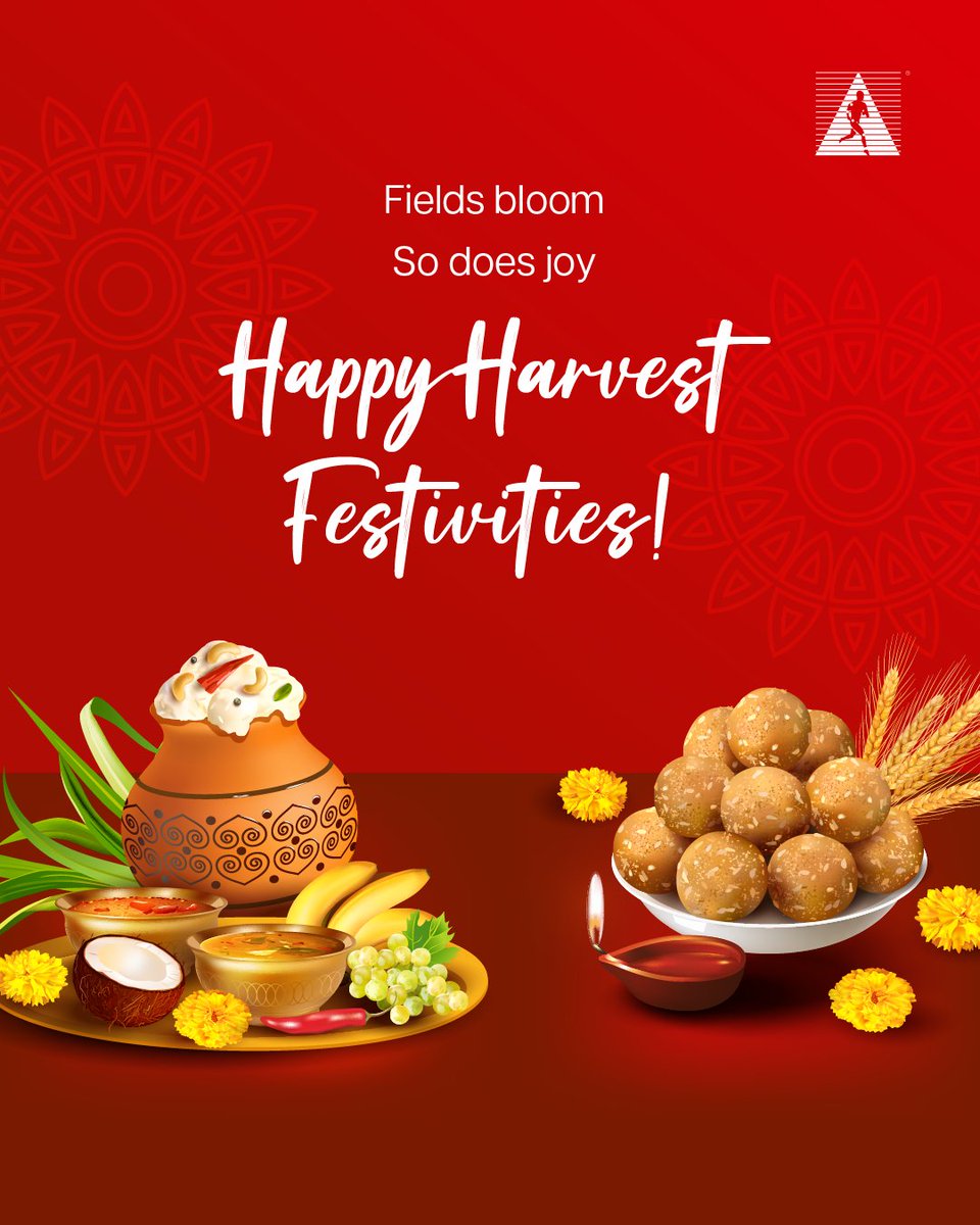 Rejoice in abundance, embrace the traditions. Here’s wishing you and your family a joyous Makar Sankranti and Pongal.