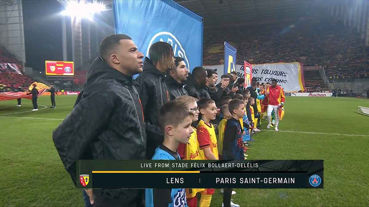 Lens vs Paris Saint-Germain