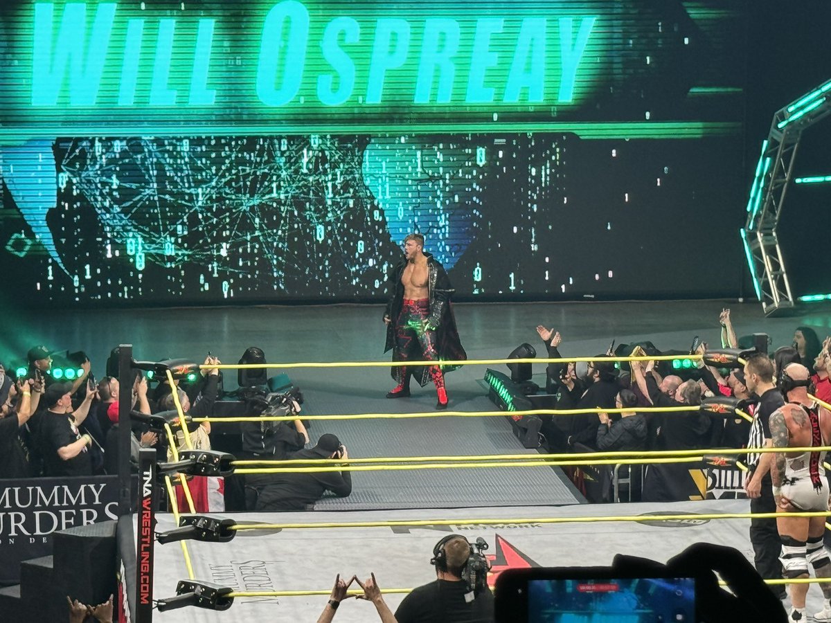 TNRevolver's tweet image. Will Ospreay #SnakeEyes #IMPACTonAXSTV