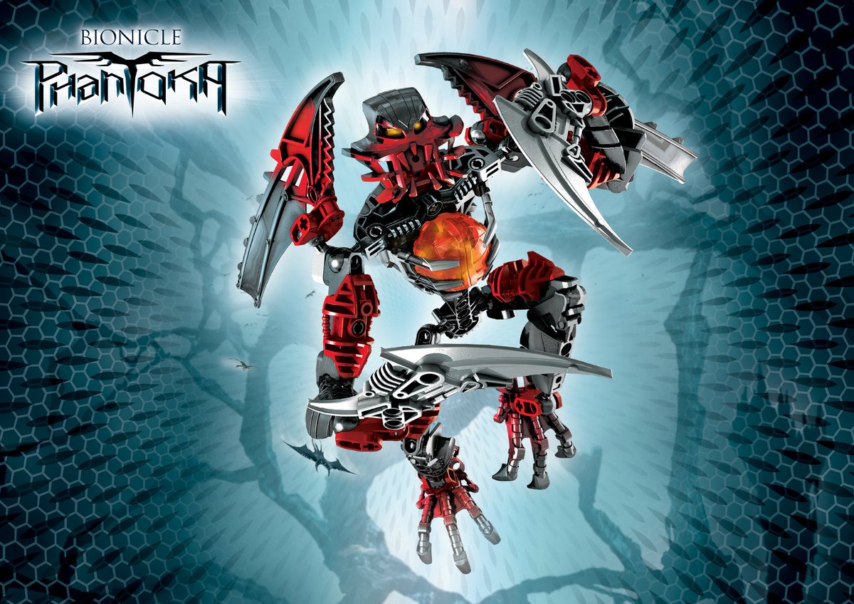 100. I think Antroz best captures what a canister Makuta could feel like. He looks like a lethal airborne disease crossed with Freddy Krueger. They really didn't hold back on this one. Are those wings or meat cleavers?
