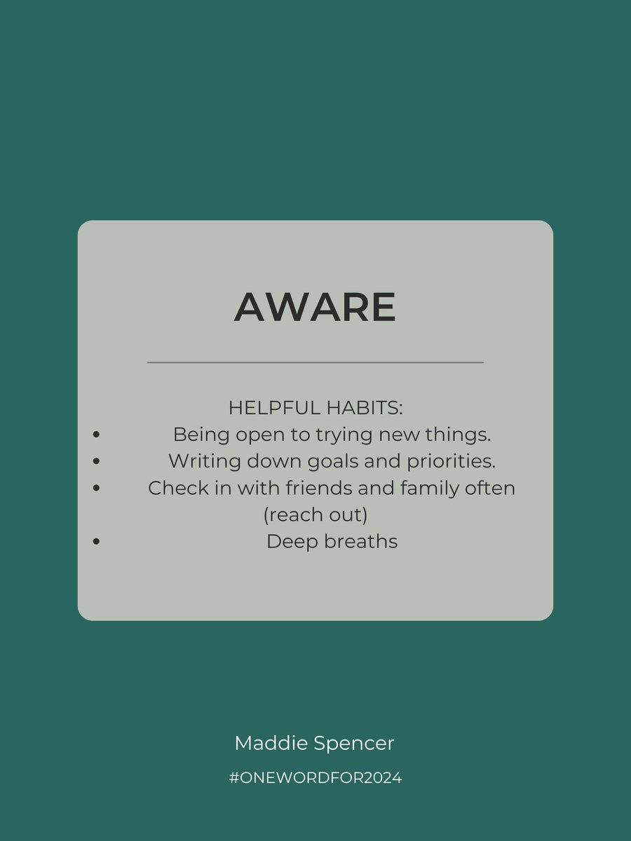my #onewordfor2024