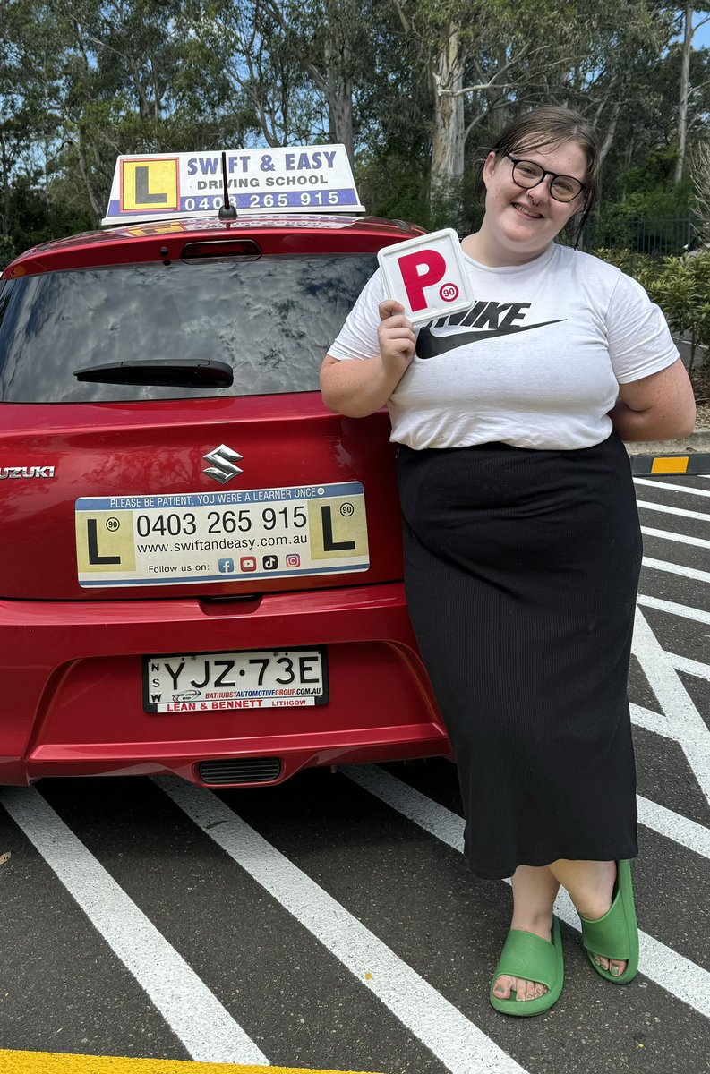 easy_swift's tweet image. Congratulations Brooke for passing your test with a perfect score!! Drive safe 🚗

#ServiceNSW #macquariefields #servicenswmacquariefields
#driving #schools #bestdrivingschool #drivinglicense #sydney #newdriver #roadsafetyy #successful #celebrations #5starreviews