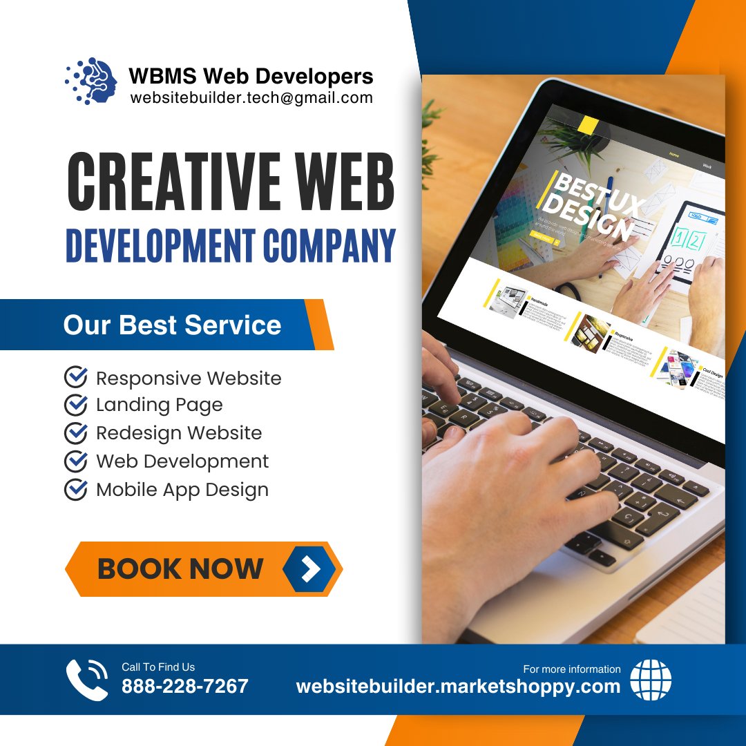 wbms_tech's tweet photo. Responsive design, dynamic performance – WBMS Web Developers ensures your website shines on every device. 📱💻 #ResponsiveDesign #WBMSWebDev #wbmswebdevelopers #startup #business #entrepreneur #entrepreneurship #marketing #smallbusiness #success #motivation #businessowner https://t.co/qj0YMCaGFt