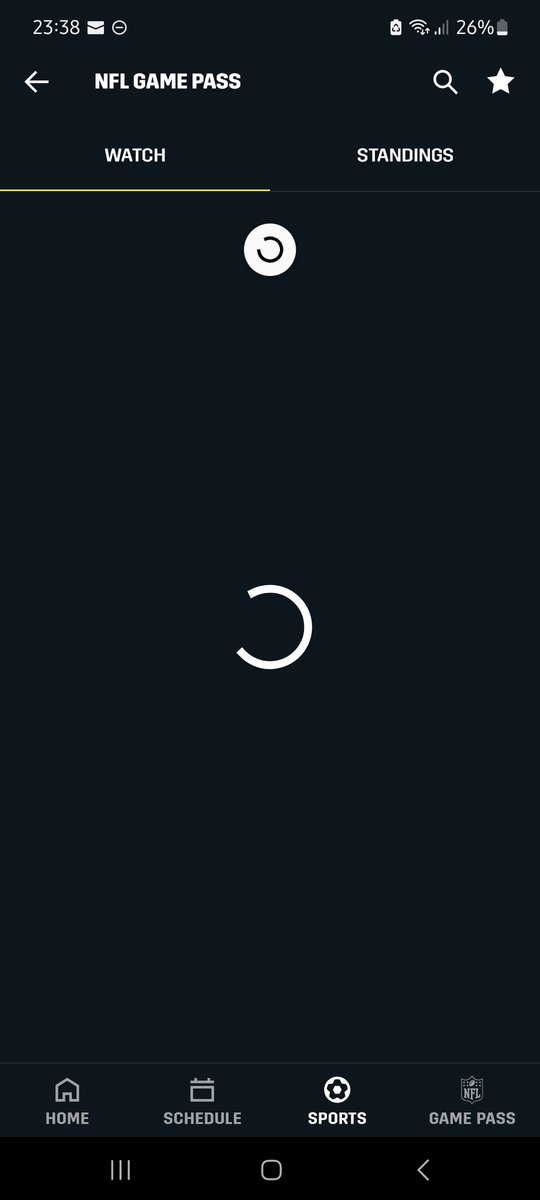 calsa_oficial's tweet photo. Ei. @DAZN_BRA_Help, o aplicativo para Android não sai dessa tela. Alguém aí pra ajudar? Ah, caso seja importante, é a versão 2.20.0. https://t.co/GkViqEVRMh