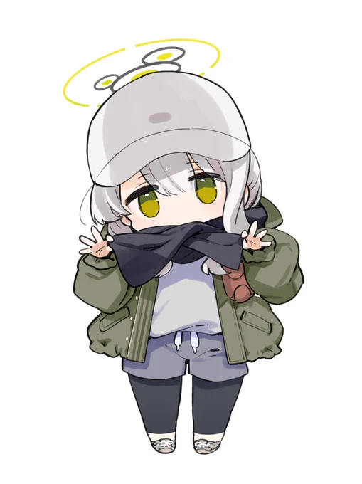 (おしらせ)Yostarさまの「ブルーアーカイブ ヴェリタスのキャンプグッズ」SDイラストを担当いたしましたかわいい衣装で描いていて楽しかったです……!2枚目は使わなかったラフを個人的に色まで塗ってたハレ 