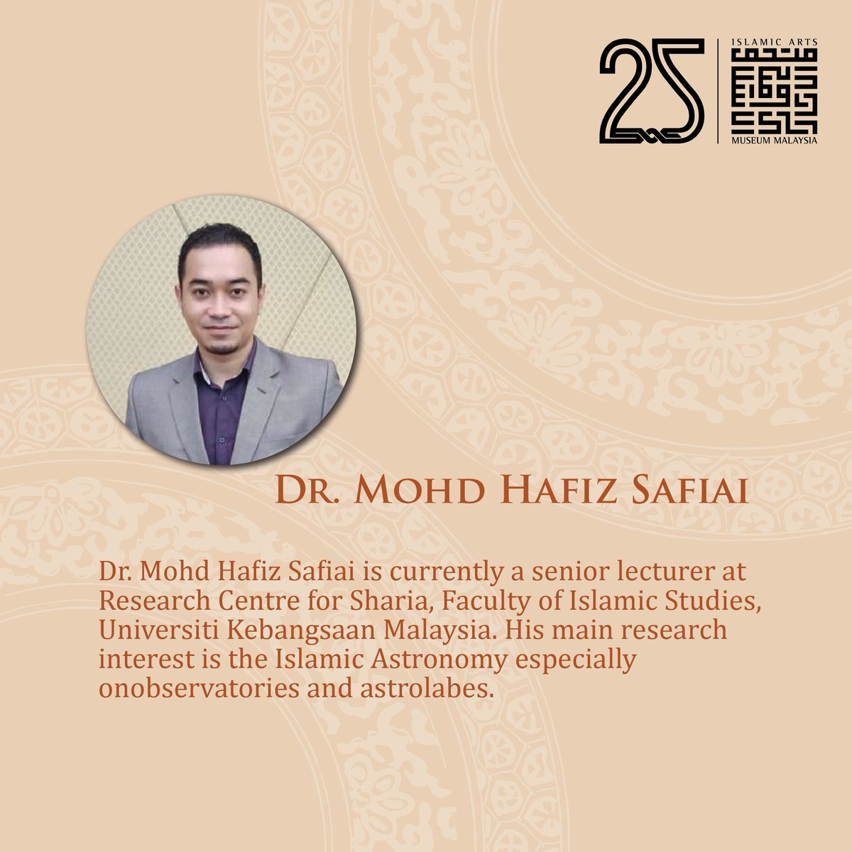 IAMM_KL's tweet photo. Ever wondered about the function of the astrolabe? Come join us in February for an interactive workshop where you can discover how people in the past used the astrolabe for observation and calculation. 
#astrolabe #islamicartsmuseummalaysia #IAMM #ajourneythroughislamicart https://t.co/CtIoHSvZ3f