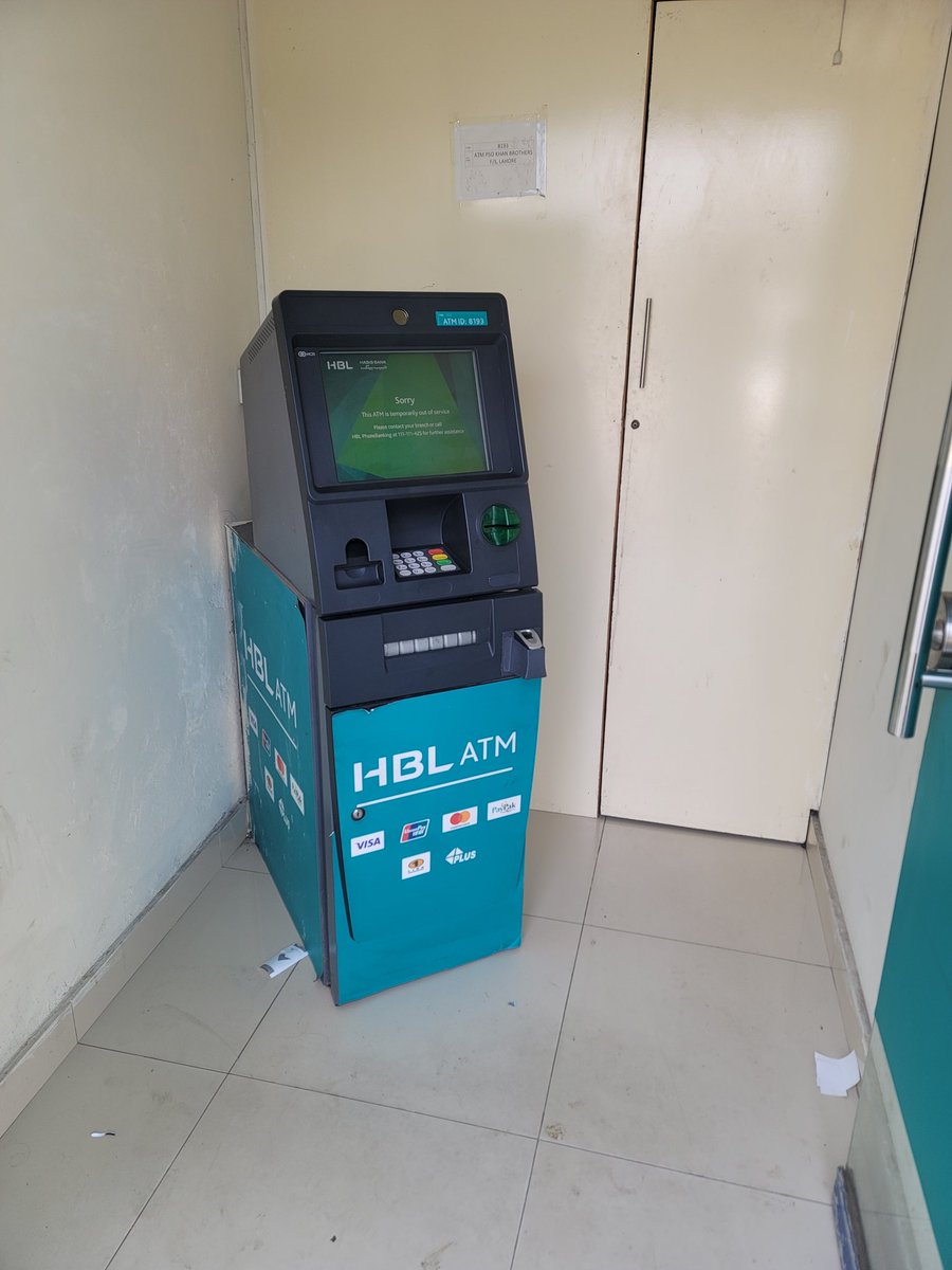 Arsal262's tweet photo. @HBLCare @StateBank_Pak https://t.co/Q4mulbuuHr