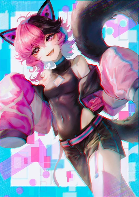 #ReFANアート配信で紹介して頂きました何度でも描きたい秀逸かわかわデザイン今夜は歌枠!とのことなので京極は死んでも配信みます 