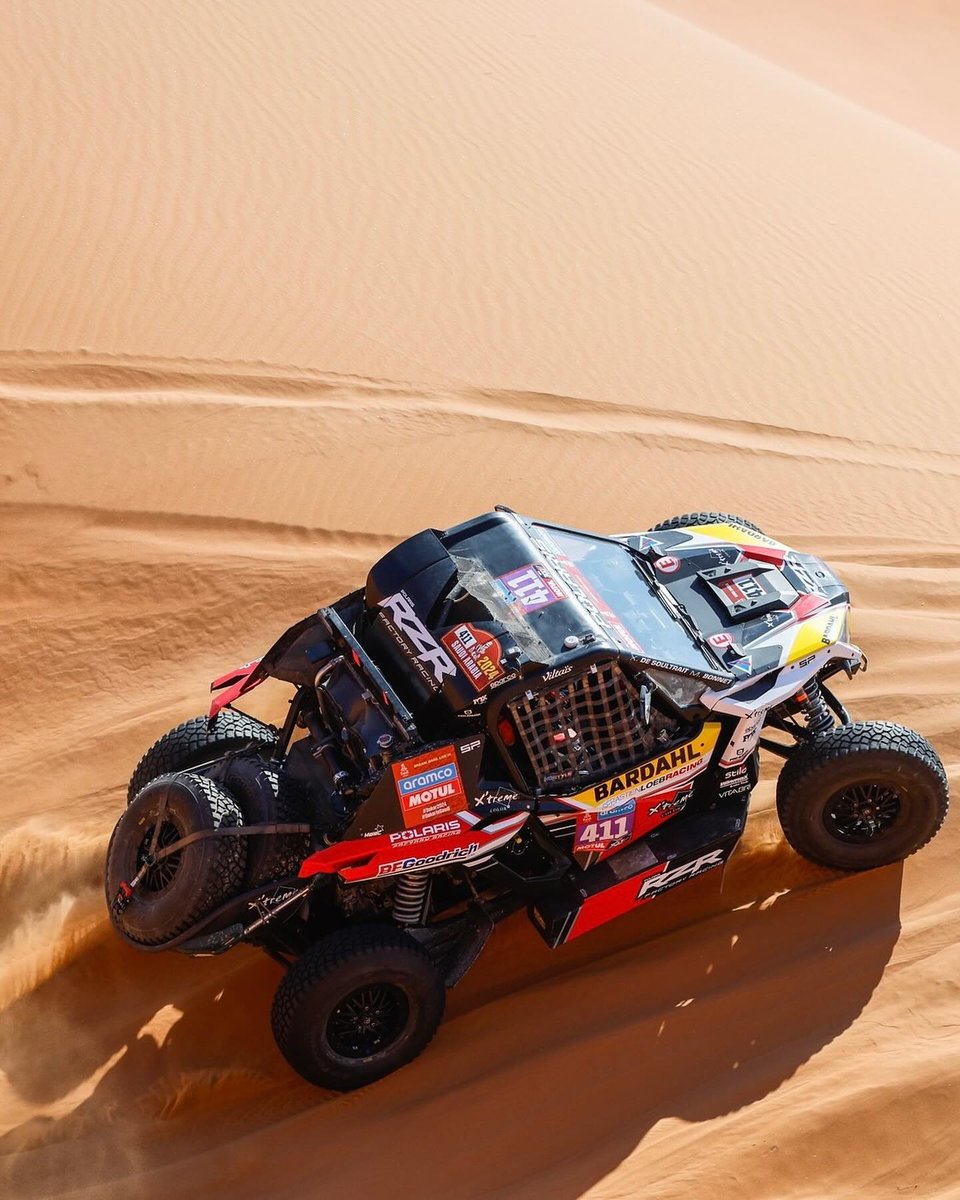 The @polarisrzr <a href="/LoebRacing/">Sébastien Loeb Racing</a> team just took over 1st place in the SSV standings at the <a href="/DakarRally/">Trent Jones</a> after placing 2nd in stage 7

The team has grabbed 2 stage wins, 3 top-three finishes, and 3 top fives so far

📸@dppiimages/<a href="/fraymedia/">FrayMedia</a>

#PolarisRZR #RZRLife #techchassis