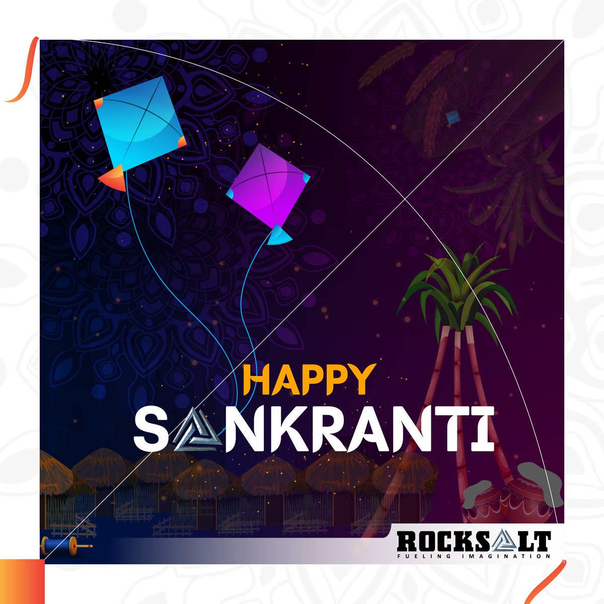 As the sun embraces change, may your canvas be filled with possibilities of wonderful creativity and exceptional artistry throughout the year. Happy Makar Sankranti!

#Sankranti #MakarSankranti #kites #RocksaltInteractive #Rocksalt #gameart #3Dart #2Dart