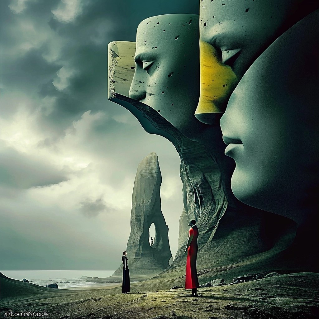 artlaoyu's tweet photo. ai photography, statue mountain，ai摄影，雕像山
#digitalart #ai #aiart #aiartwork #surreal #surrealart #artwork #midjourney #midjourneyart #photography #digitalart #aiphotography #digitalphotography #surrealart #blackandwhite#摄影 #人工智能 #超现实主义 https://t.co/JSn9U9Iexn