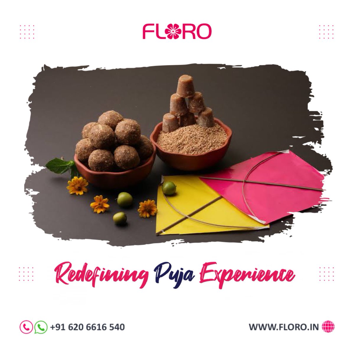 wearefloro's tweet photo. May the fragrance of Flowers bring Happiness.🌺
May the warmth of the Sun bring Peace🌞
May the sweetness of Tilkut bring Prosperity.🥞
May the high flying Kites bring Success.🪁

Wishing you a Happy #MakarSankranti. https://t.co/0KrQQZf1NK