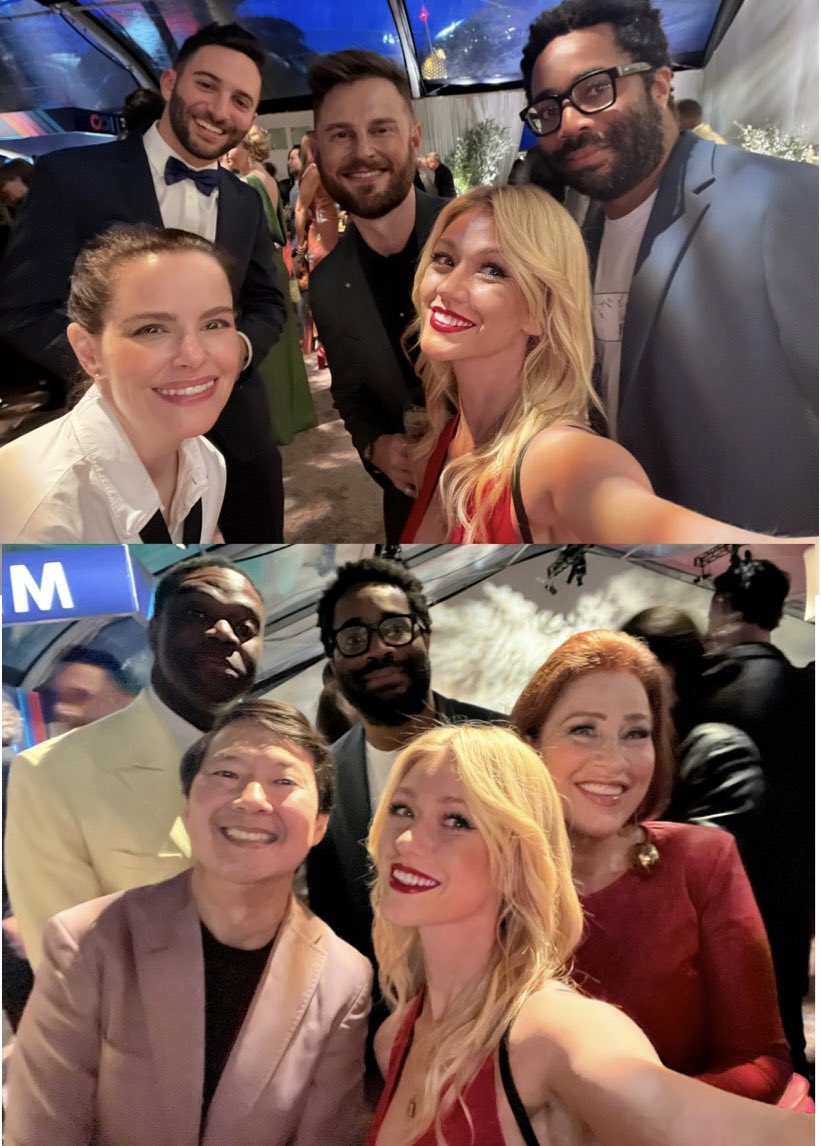 Kat_McNamara's tweet photo. Oh what a night! ✨ Such a ball at #EveningBefore - always full of old and new friends, fun, and fanfare - oh my! ♥️ Thank you @MPTF! 🎥🍿 https://t.co/kOVESiPBWU