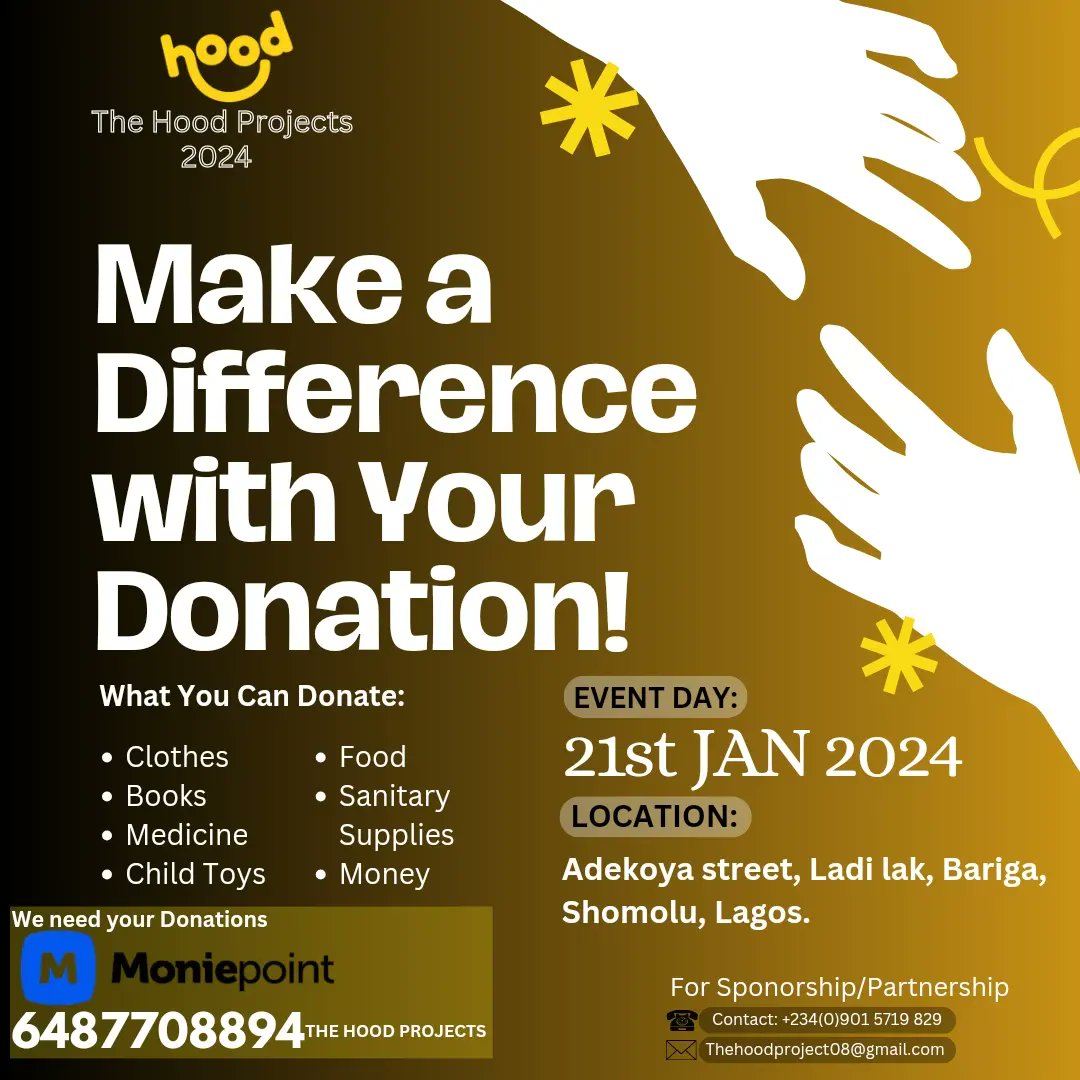 Sy_Merchandise's tweet photo. Hey there! 👋 I hope you're doing well. 
I wanted to let you know about this amazing charity project called "Love In The Hood." 

Follow us on our Instagram page today as we journey together helping children in the hood on the 21th Jan 2024.

https://t.co/xQZTHCzUQ6 https://t.co/XoDPorb6EA