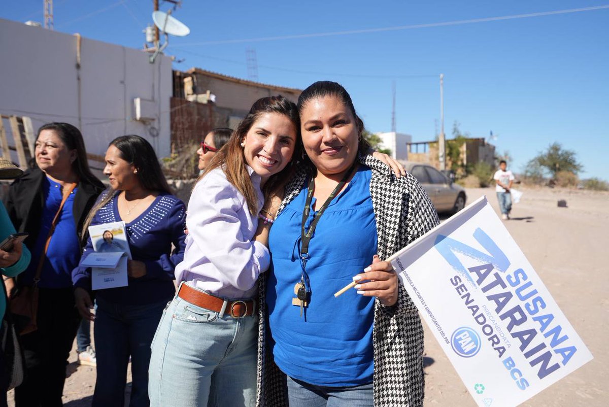 SusanaZatarain's tweet photo. Gracias Loreto 🩷 la capital de las Californias, un Municipio bien gobernado por una Panista extraordinaria. Que gusto y emoción visitar a simpatizantes del Pan de la colonia Miramar de Loreto, me expresaron su apoyo en esta precampaña al Senado #BCS. https://t.co/xBXw1Q4TIq