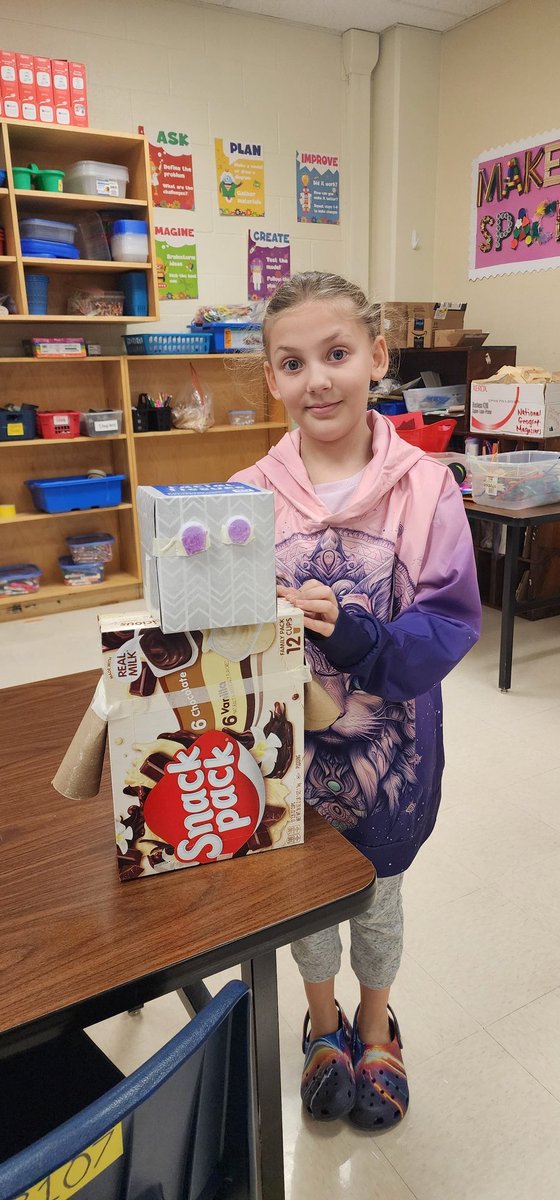 OttSTEM's tweet photo. Makerspace was a hit!!! Classes that met the points requirement were rewarded with a Makerspace party. #greatbehavior #ottlevelup @adelagarza07 @PrincipalBueno https://t.co/B83rKtLLDm