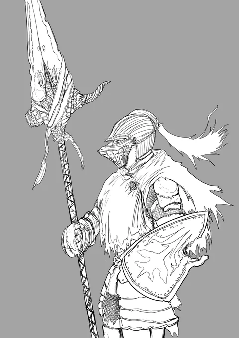 #男ってこういうの好きなんでしょ選手権
『忘れ去られた英雄系騎士』 