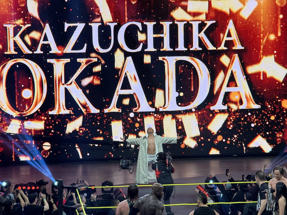 TNRevolver's tweet image. Okada #SnakeEyes #IMPACTonAXSTV