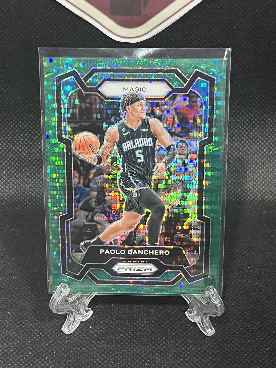 MSUSPORTSCARDS's tweet image. Paolo Banchero Green Prizm 23/25 
$100 shipped obo @sports_sell @ILOVECOLLECTIN1 @HobbyRetweet_ @HiveRetweets @CardHobbyRTs @HobbyConnector @TheHobby247 y