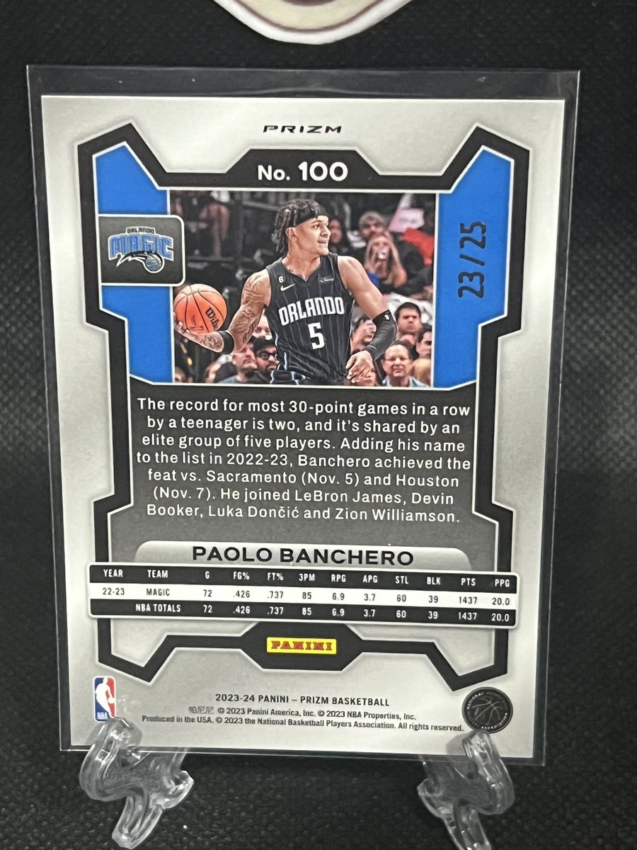 MSUSPORTSCARDS's tweet image. Paolo Banchero Green Prizm 23/25 
$100 shipped obo @sports_sell @ILOVECOLLECTIN1 @HobbyRetweet_ @HiveRetweets @CardHobbyRTs @HobbyConnector @TheHobby247 y