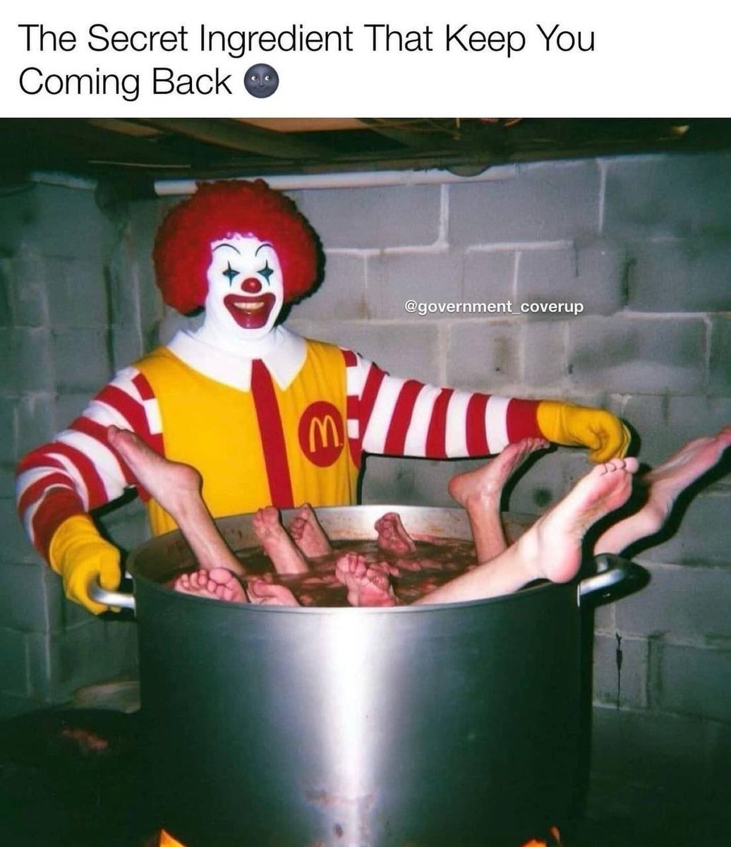 The last time I heard about Human and Rat genes are from McDonald hamburger, I would avoid getting “Disease X” from McDonald trash at all costs. 🍔🐀

Oh, and french fries / potatoes are from Bill Gates’ farmland too. Do you think he will spray disease or vaccines in them? 🍟💉🦠