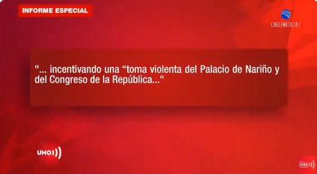 juliomario55555's tweet photo. Señores opositores mafiosos, ustedes no vienen a asaltar nuestra democracia!! @carluciolopez @EEZapateiro y demás criminales, se van a estrellar contra el pueblo de Colombia unido!! https://t.co/KyoVtOugIl