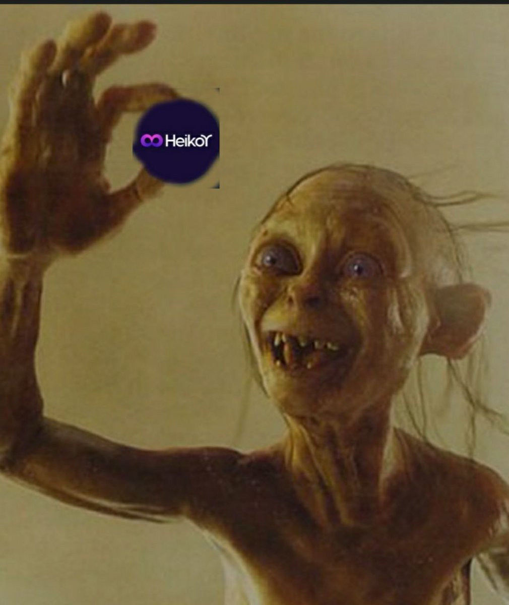 GM Heikonauts. ✊👌

My precioussssssss.😂😈