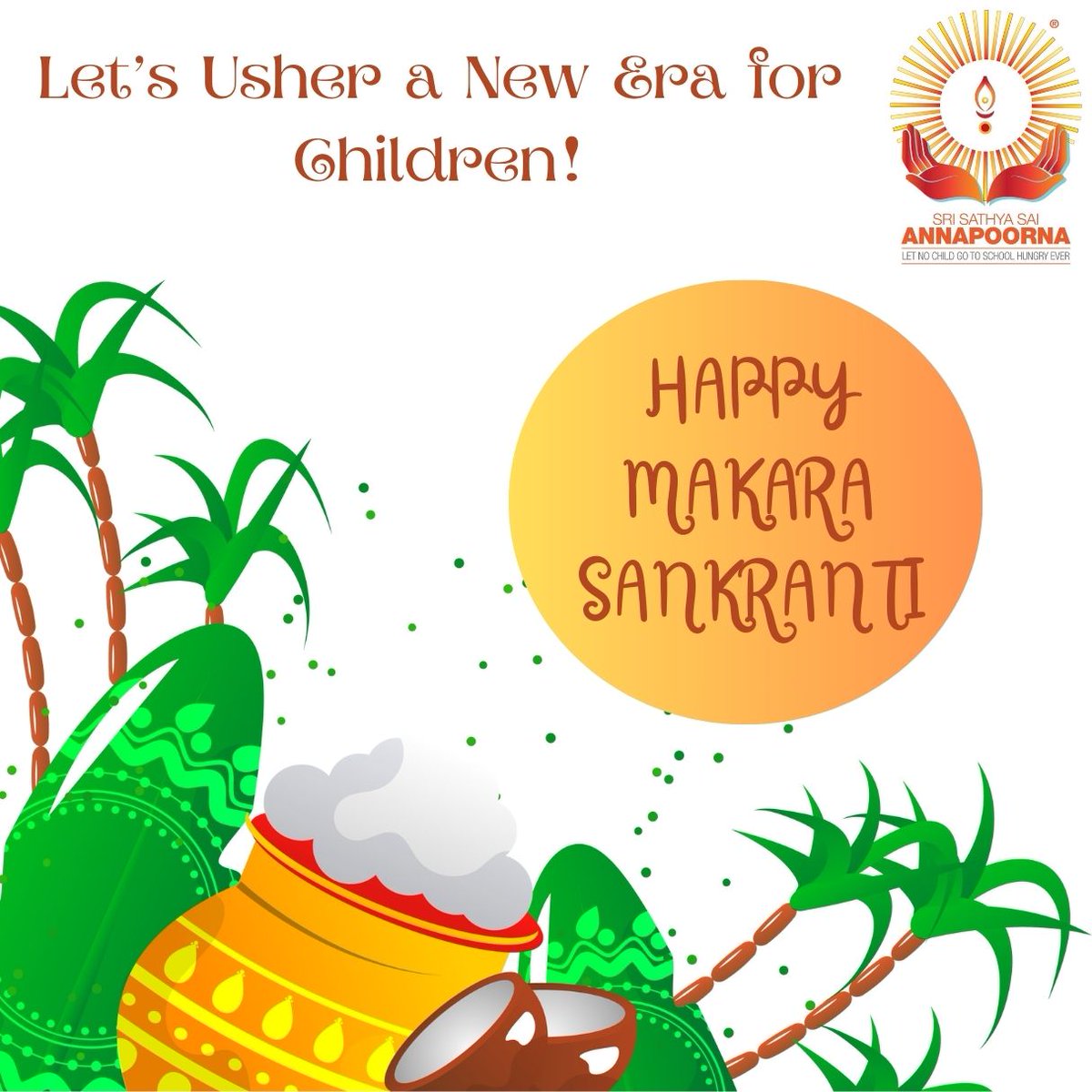 2indya's tweet image. Wishing everybody a fruitful and bountiful Sankranti!

We invite you to join India's largest fortified morning nutrition program: annapoorna.org.in