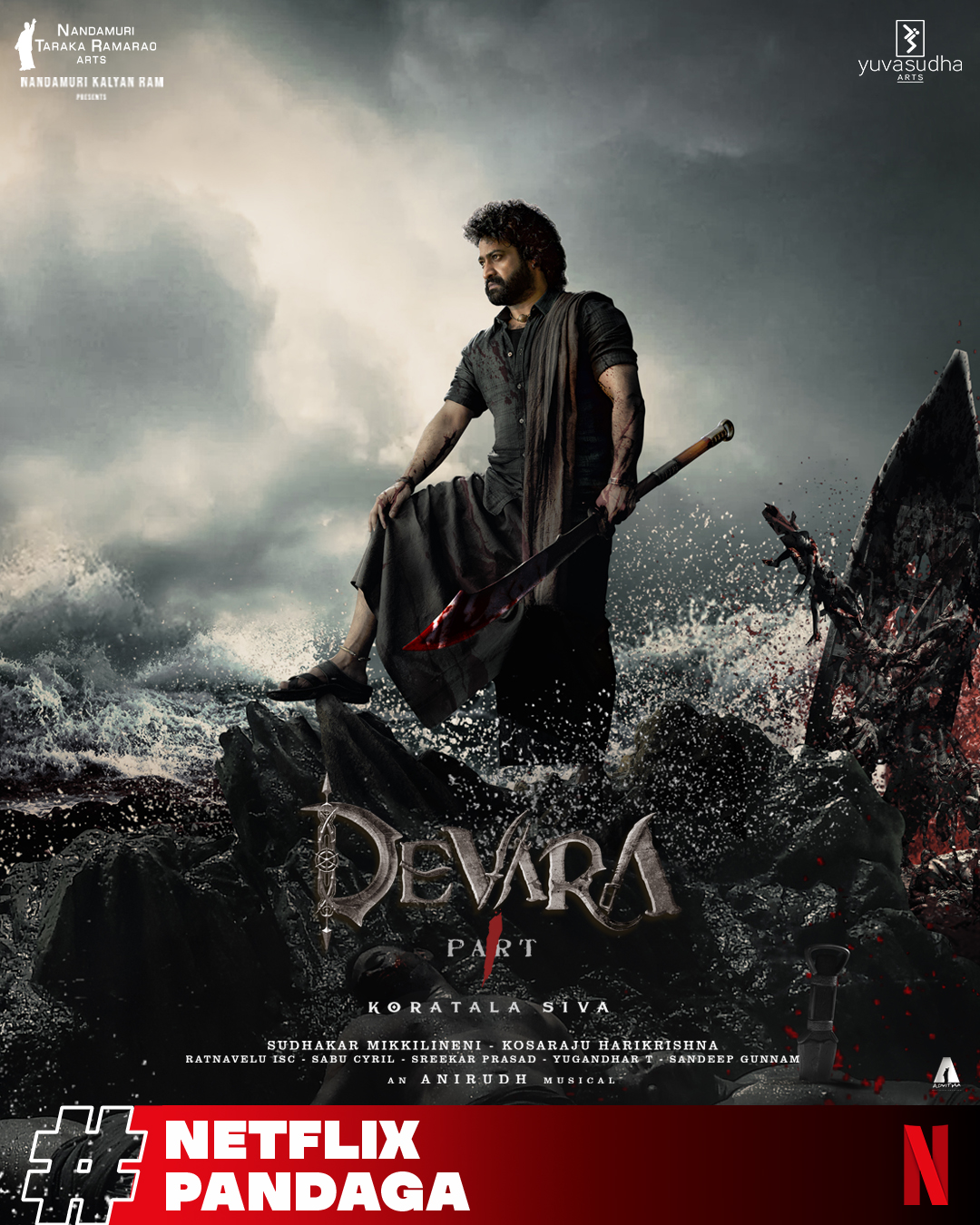 NTR New Movie Devara is coming soon on Netflix Ott
