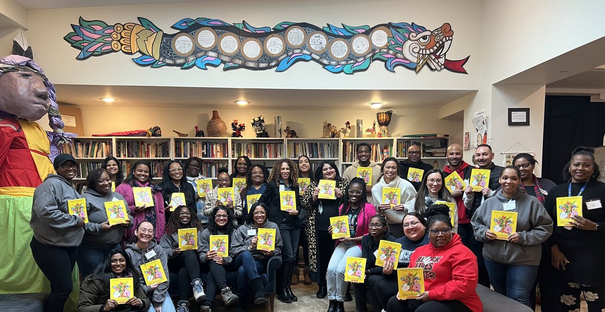 Spent the day with the Illinois Affinity group network unpacking “Unearthing Joy” by Gholdy Muhammad with @LTEquity204 My heart is so full by the sensational learning and powerful work that we are all doing! 💜