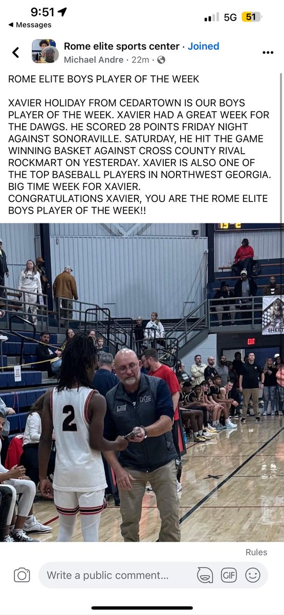 Xavier Holiday tweet media