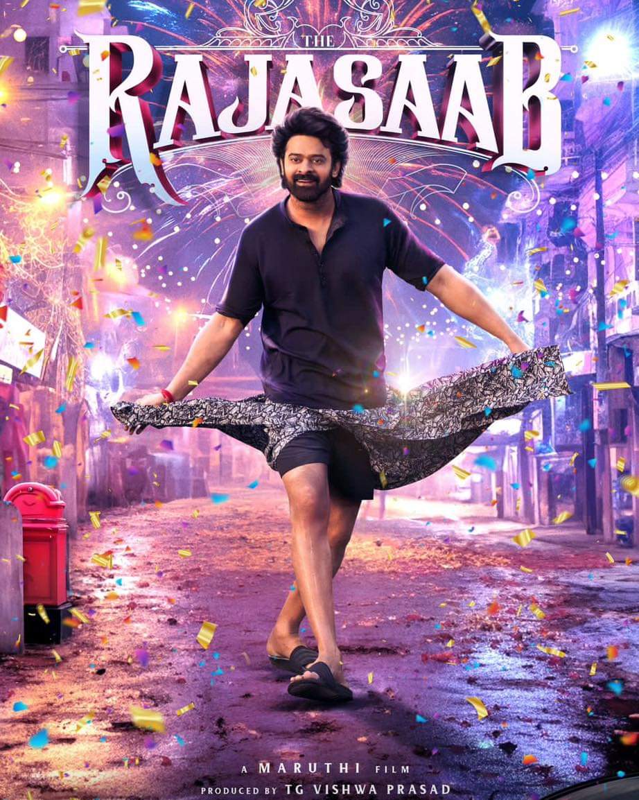 BTrends9's tweet photo. #TheRajaSaab It is… 👑 

𝐀 𝐑𝐞𝐛𝐞𝐥’𝐬 𝐄𝐧𝐭𝐞𝐫𝐭𝐚𝐢𝐧𝐦𝐞𝐧𝐭 𝐄𝐱𝐩𝐥𝐨𝐝𝐞𝐬 𝐖𝐨𝐫𝐥𝐝𝐰𝐢𝐝𝐞 𝐒𝐨𝐨𝐧 🌋

#PrabhasPongalFeast 

#Prabhas
A @DirectorMaruthi film
Produced by @Vishwaprasadtg
A @MusicThaman Musical 
@KarthikPalaniDP @vivekkuchibotla #Rajeevan @SKNonline https://t.co/XX50OopOpI