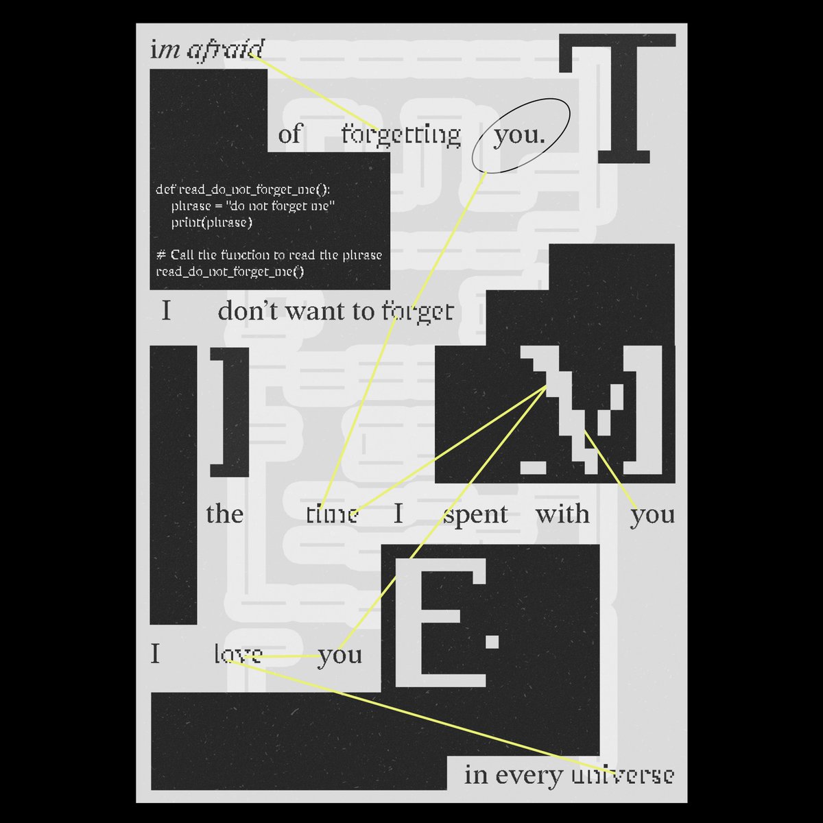 raden_archive's tweet photo. The time I spent with you

Day 15 of 365 

#graphicdesign #posterdesign #desaingrafis #digitalposter #designdaily #antidesign #japandesign #poster #grvphicworld #typography #posterwall #posterdesigncommunity #365daysofposter https://t.co/emWrpO6YgD
