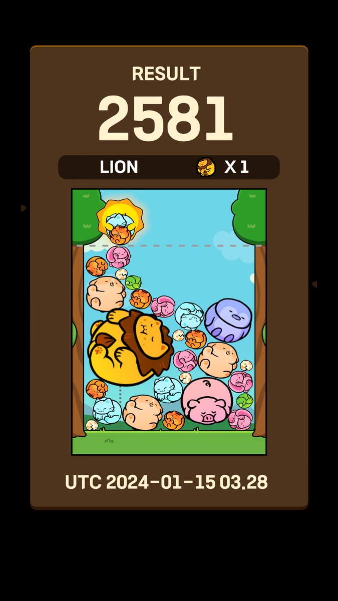 IshaBKenko's tweet photo. here's my lion. @gomblegames 

#gomblegames #mergelion #airdrop https://t.co/5t2Vl7FRIC