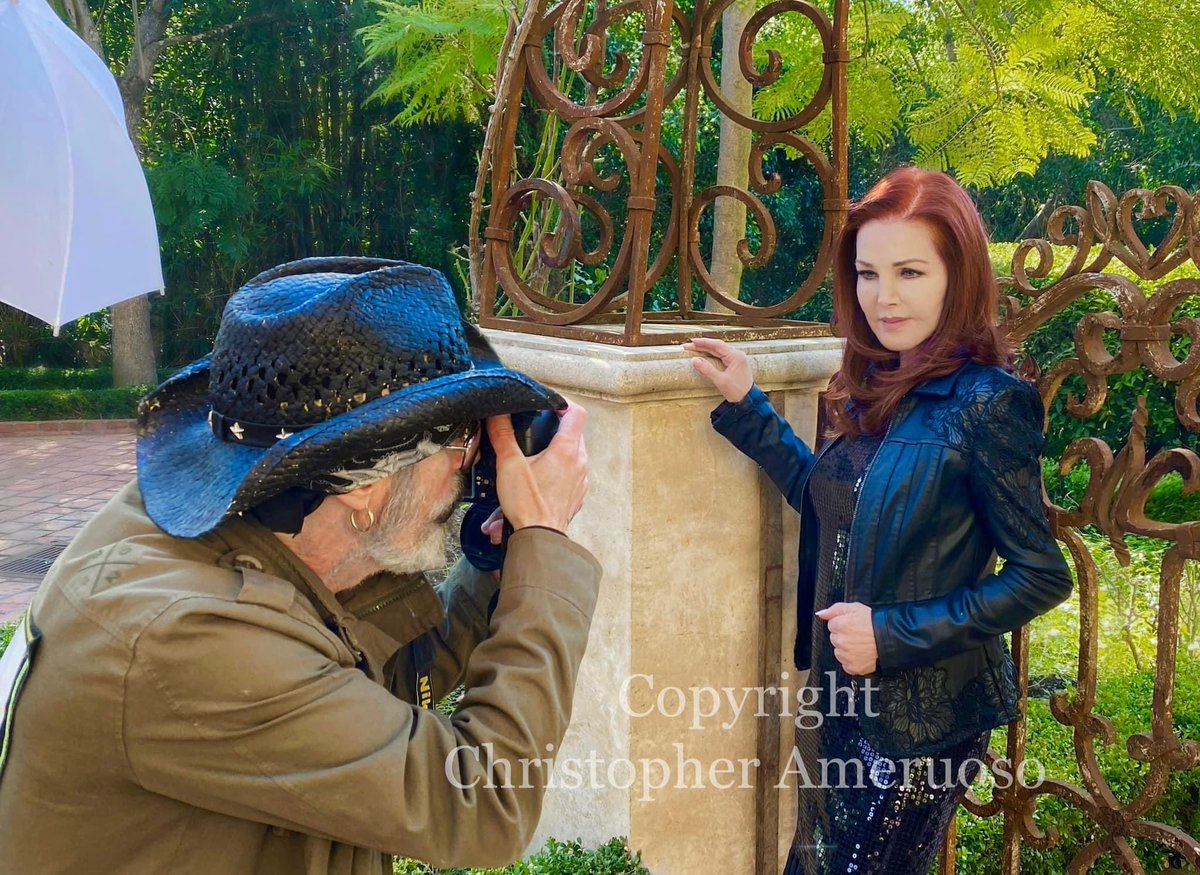 Todays glimpse into my shoot with <a href="/Cilla_Presley/">Priscilla Presley</a> 
I have been Priscilla’s personal photographer for over 12 years  and since our first session together up to today this woman’s beauty has not changed one bit inside or out. 
A heart of gold and a human with a teflon outer self