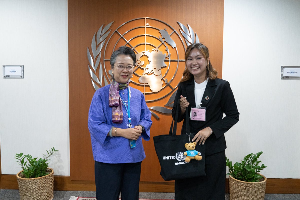 UN_Armida's tweet photo. It's my absolute delight to support the #AmbassadorForADayTH initiative by @UNThailand every year!

I can't wait to meet &amp; learn from a new group of #youth changemakers who are championing #GenderEquality. #IWD2024

Apply by 17 January: https://t.co/qCOjulkLdj https://t.co/2NZLBerht5