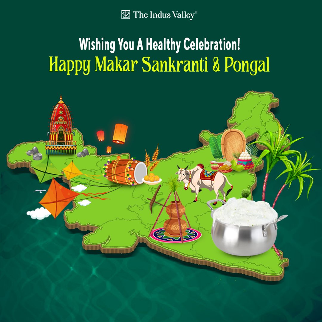 Here's to a vibrant and healthy Makar Sankranti and Pongal! 🌾🥳

#TheIndusValley #HealthyCookware #MakarSankranti #Pongal