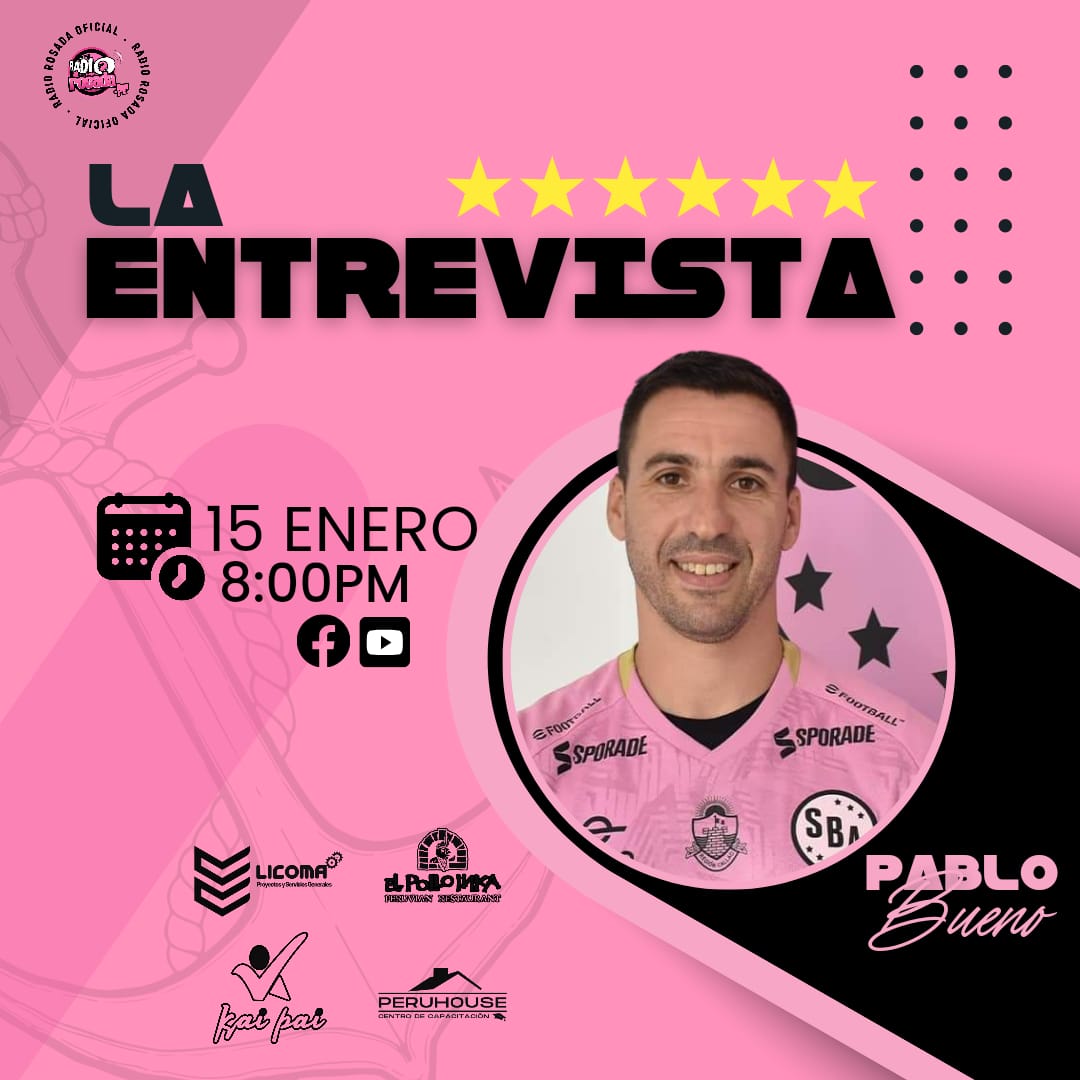 RadioRosada's tweet photo. #LaEntrevista
Volvemos con todo y nuestro primer invitado #PabloBueno.
En nuestro canales de Facebook y YouTube

🕗 8:00 pm
#RadioRosada 
#VolvimosConTodo https://t.co/IMYm5lJ2ka