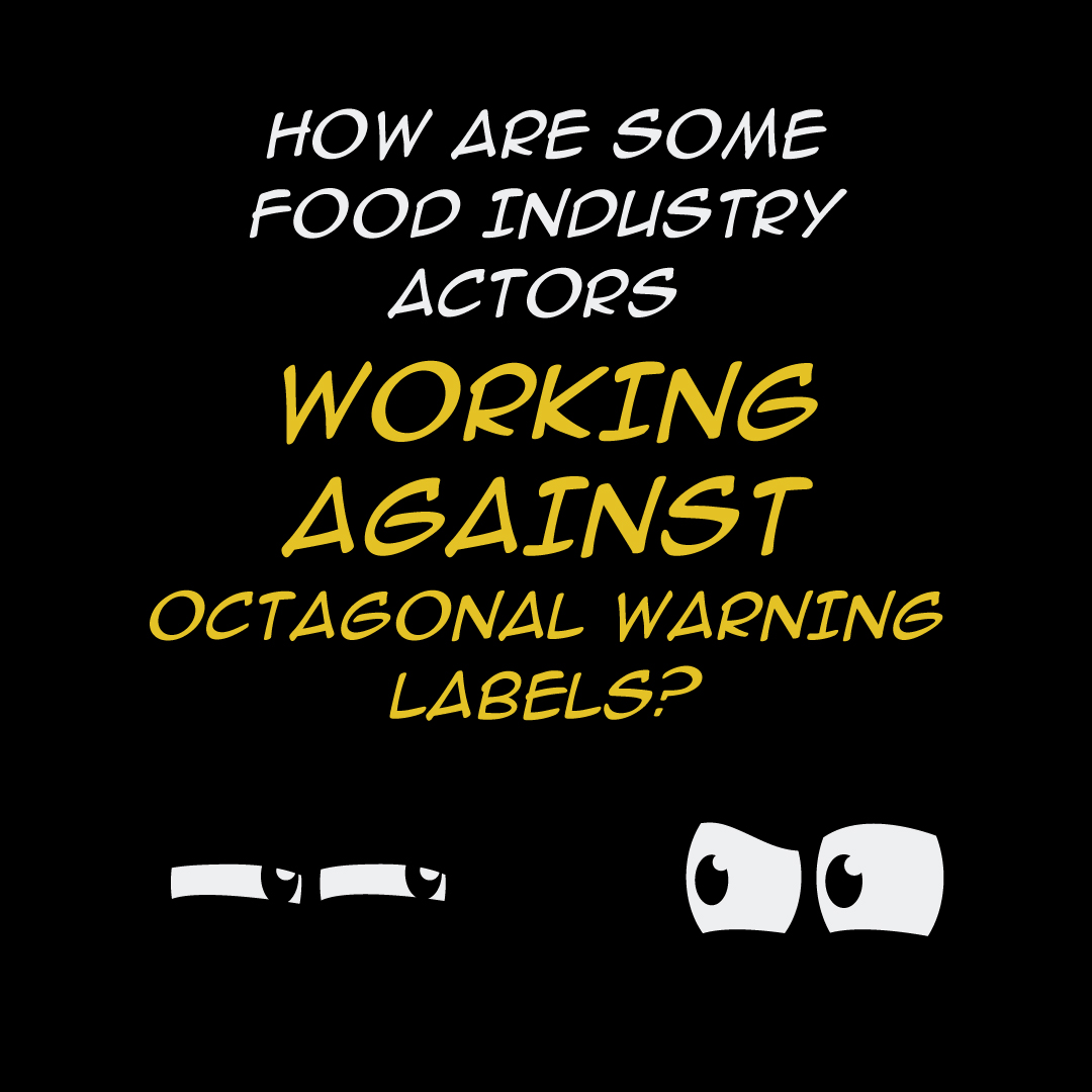 HealthCaribbean's tweet photo. How are public health policies that can improve your food environment being obstructed? ​
We're revealing some truths soon!  ​
#SeeTheTruth #ActOnFacts #OctagonalWarningLabels https://t.co/kkQTla1TyN